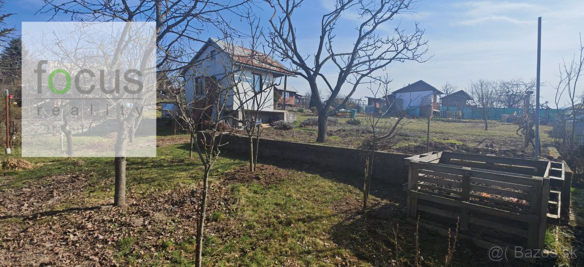 Predám záhradu s murovanou chatou - 2