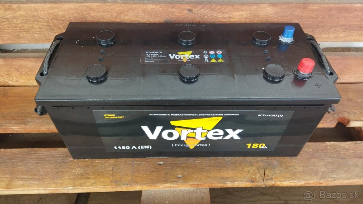Autobateria 12V 180Ah 1150A dle EN - VORTEX - 2