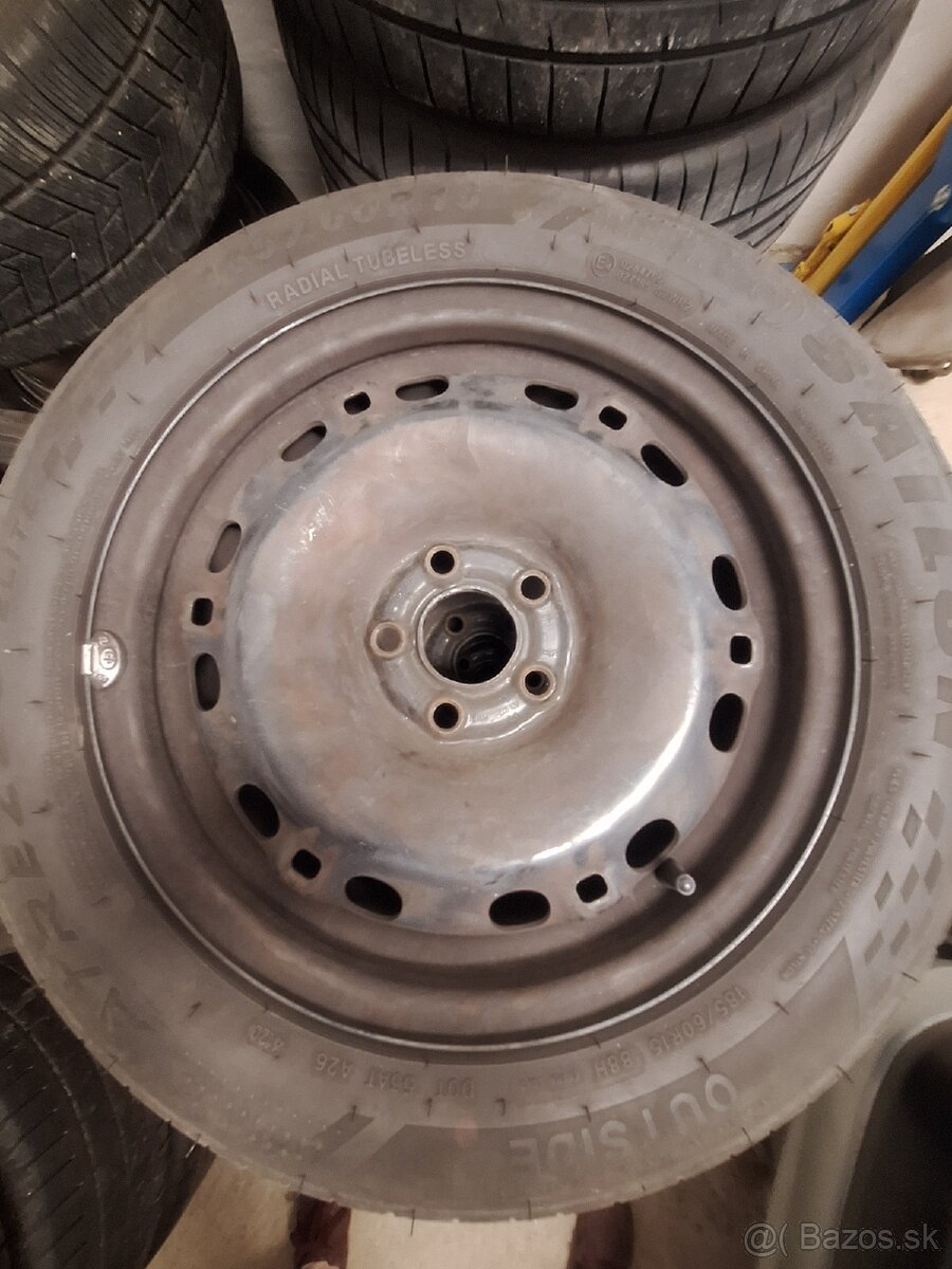 Plechové disky 5x100 R15 - 2