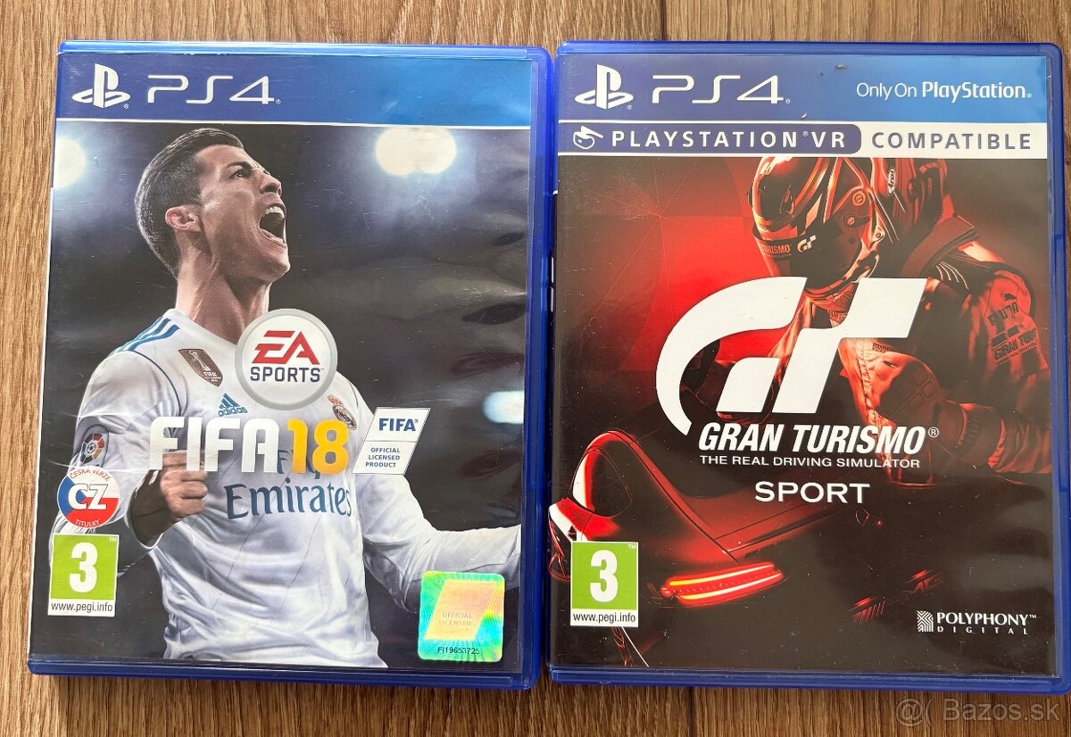 PLAYSTATION 4 500GB + 2 ovládače a 2 hry - 2