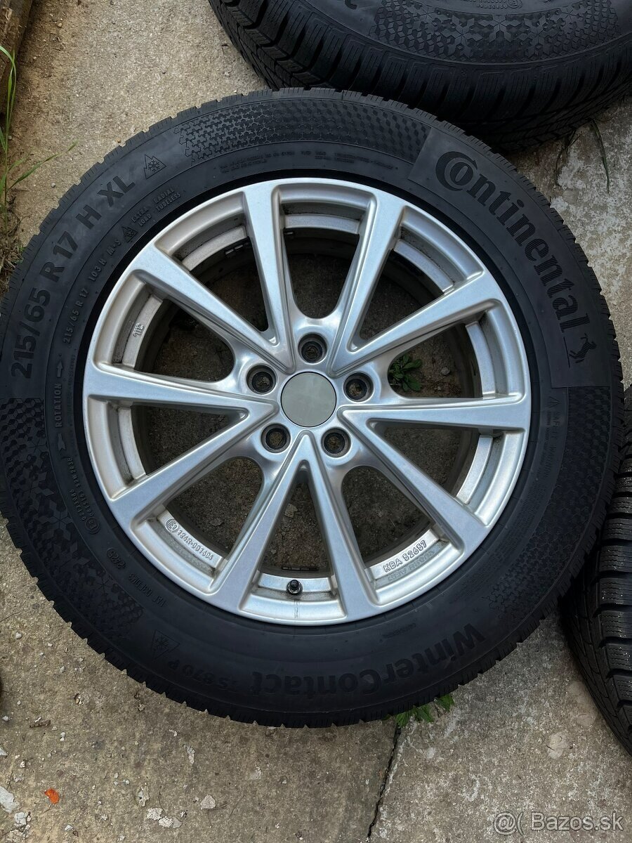 Elektróny na Kodiaq 215/65 R17 - 2