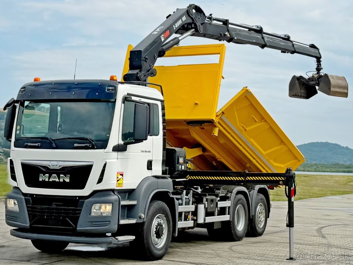 MAN TGS 26.400, 6x4 sklápač - 2