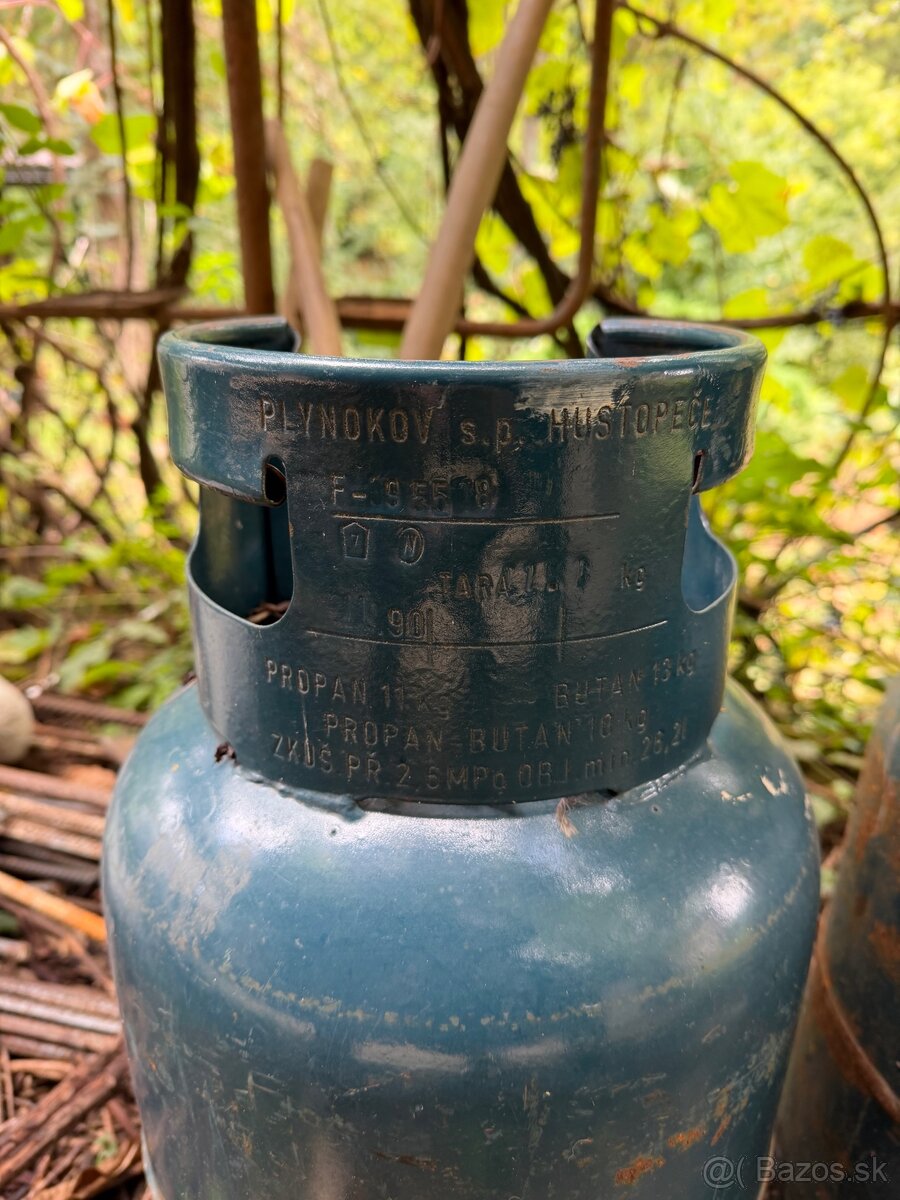 Propán butanova flasa 11kg 13kg - 2
