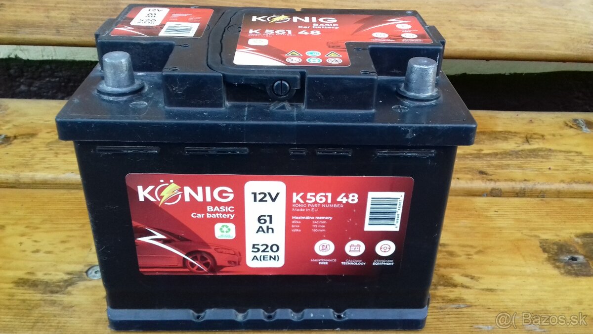 AUTOBATÉRIA - AKUMULÁTOR - Baterka ..12v - 2