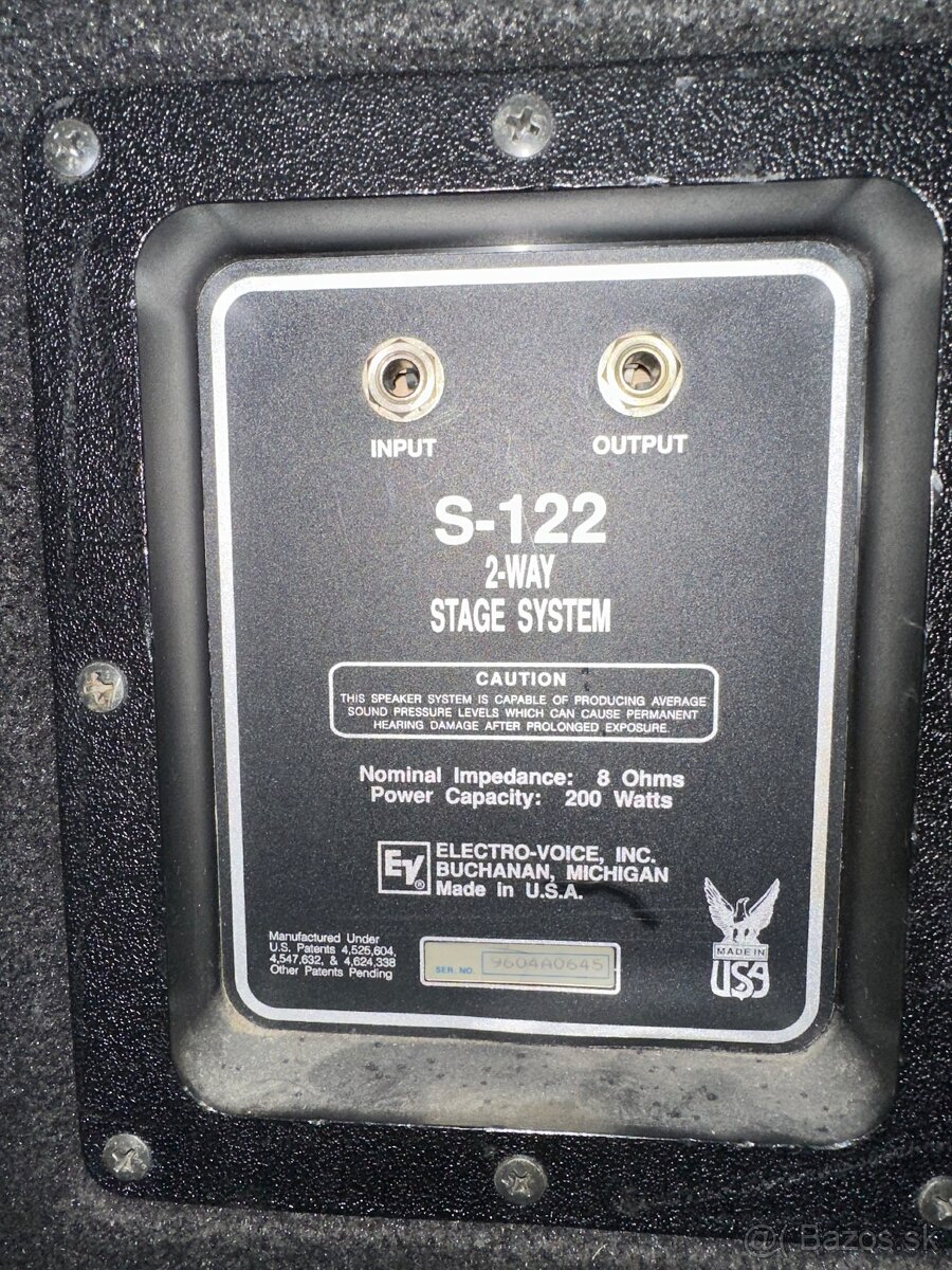Electro Voice bedňa 200w - 2