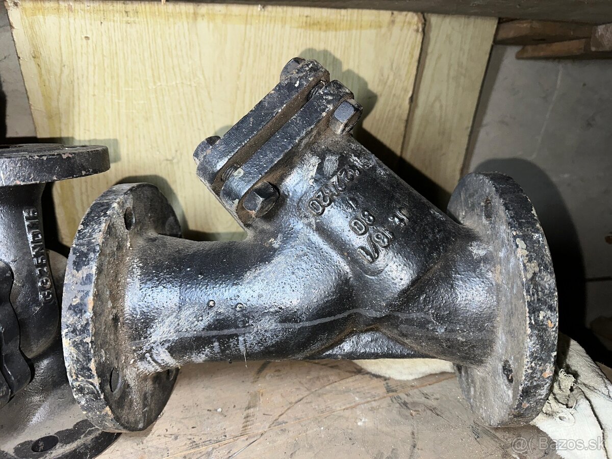 Sitové filtre Y liatinové prírubové - 2