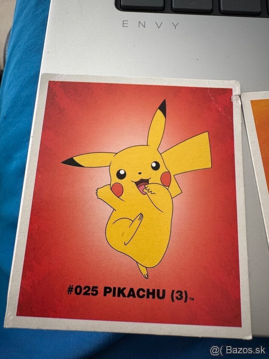 POKÉMON 2001 Nintendo kartičky + DIGIMON kartičky 1. edícia - 2