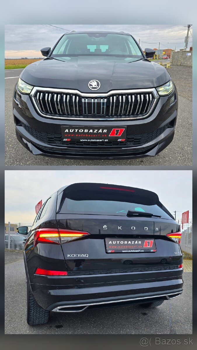 ✅️Škoda Kodiaq L&K 2.0TDI 147kw 4x4,2022,Ťažné,DCC,Webasto✅️