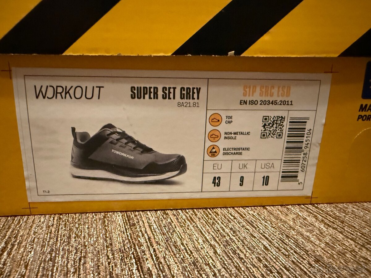 TOWORKFOR Super Set S1P obuv 43 - 2