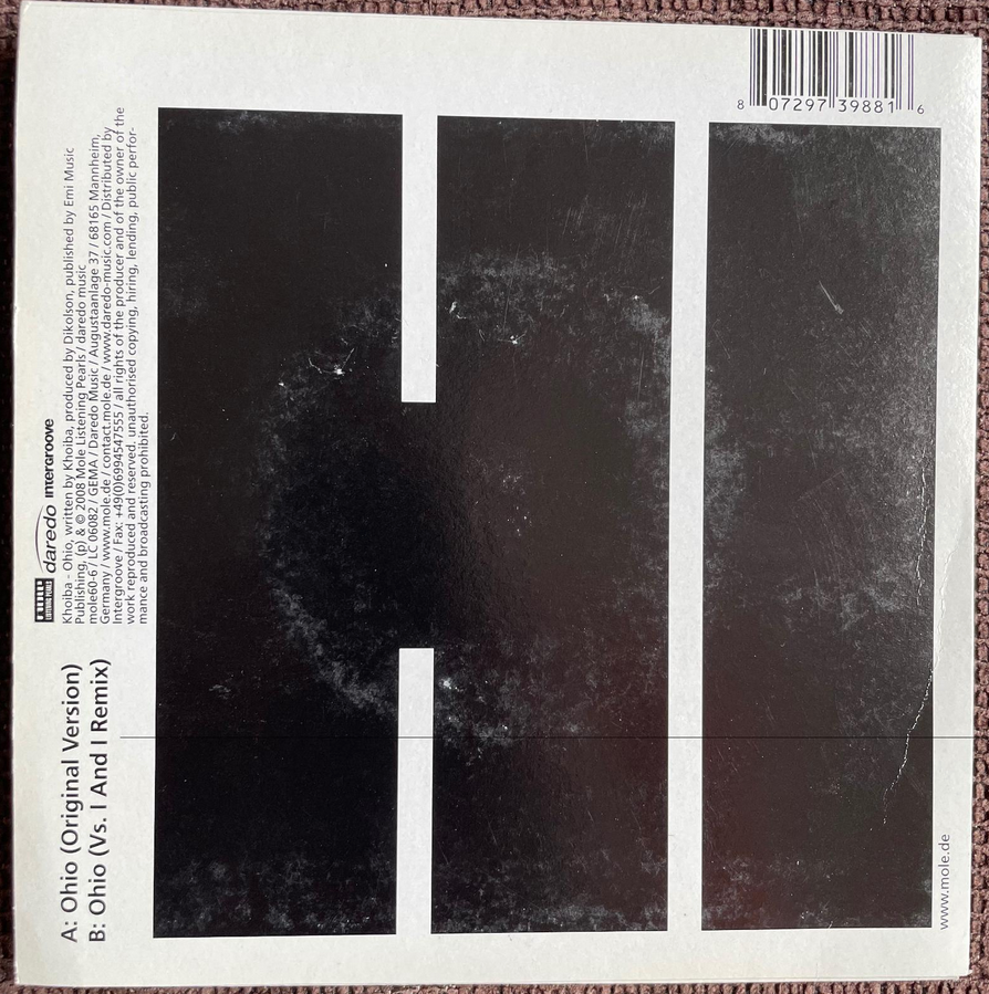 Khoiba Ohio vinyl 7" nový - 2