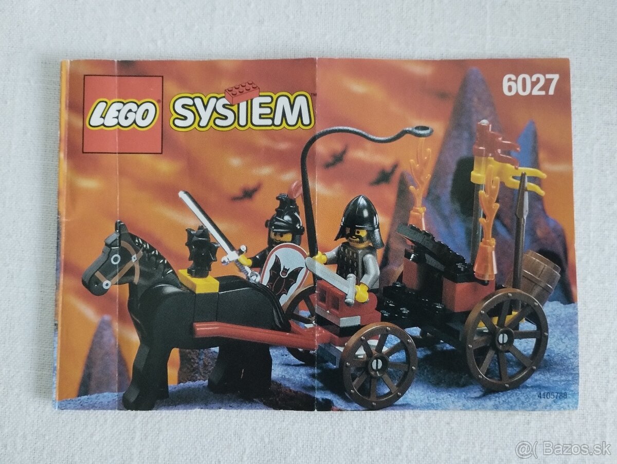 LEGO Castle 6027 Bat Lord's Catapult - 2