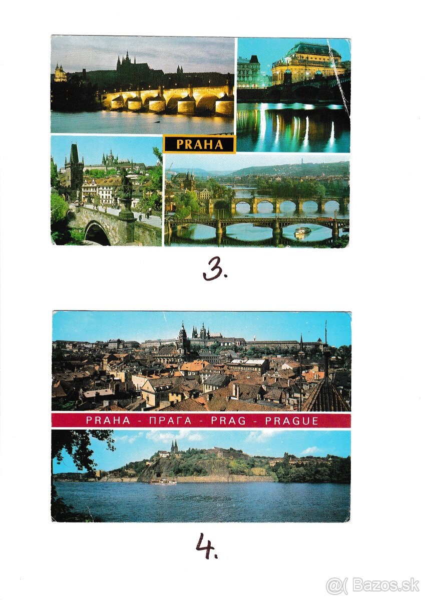 Pohľadnice Praha - 2