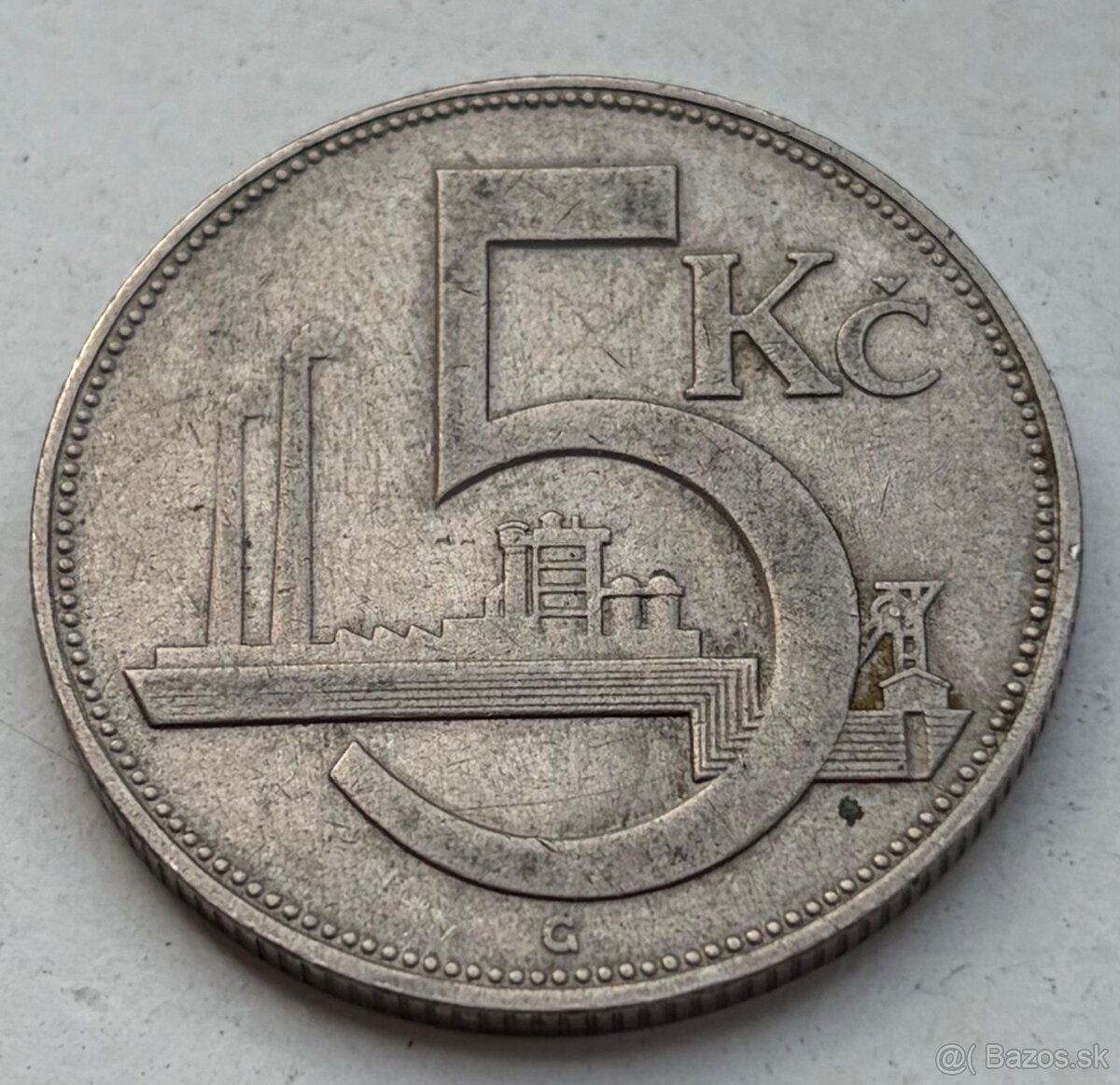 5 korun 1927 - 2