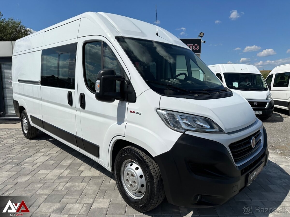 Fiat Ducato 2.3 MultiJet E6 L3H2 3,5t,7 miestne,111 490km,SR - 2