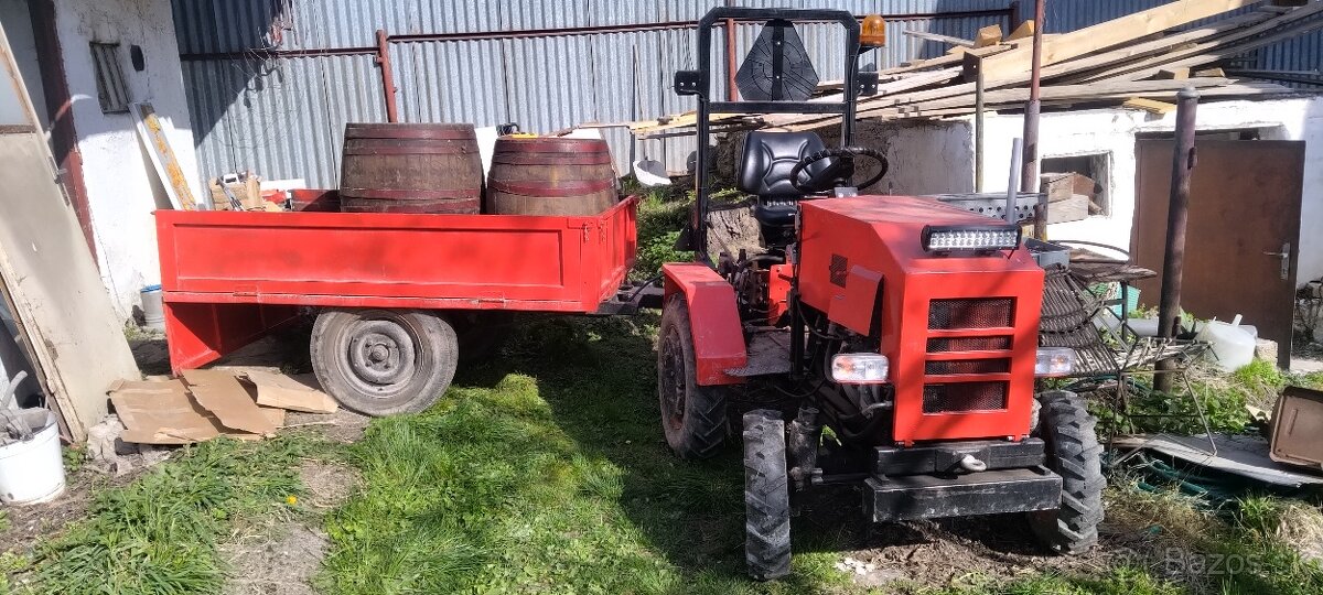 Malotraktor domacej vyroby - 2