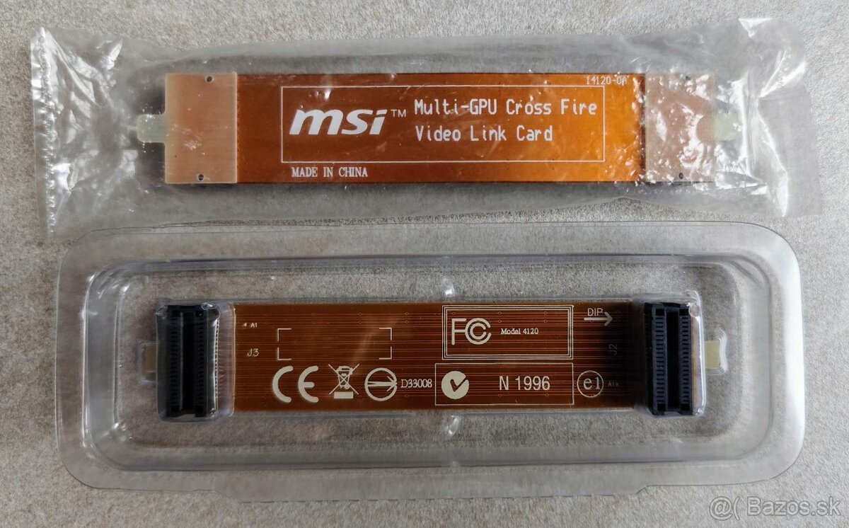 ✔️ SLI alebo CrosFire mostik - 2