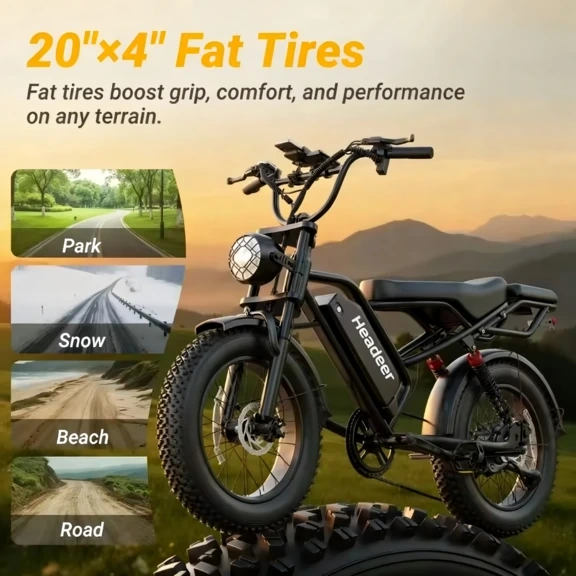 Elektrický bicykel Headeer BK20 - 2