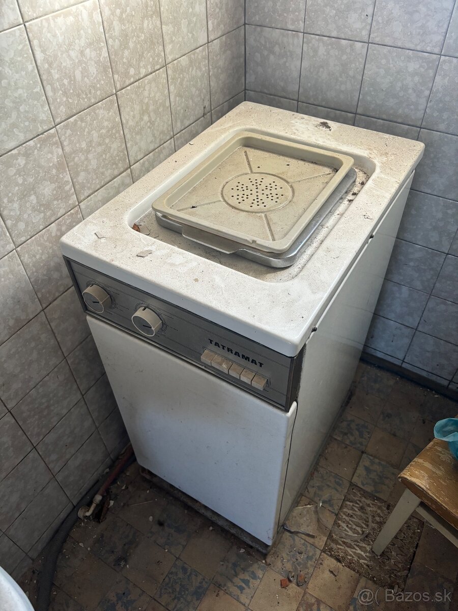 Práčka Tatramat – funkčná, starší typ - 2