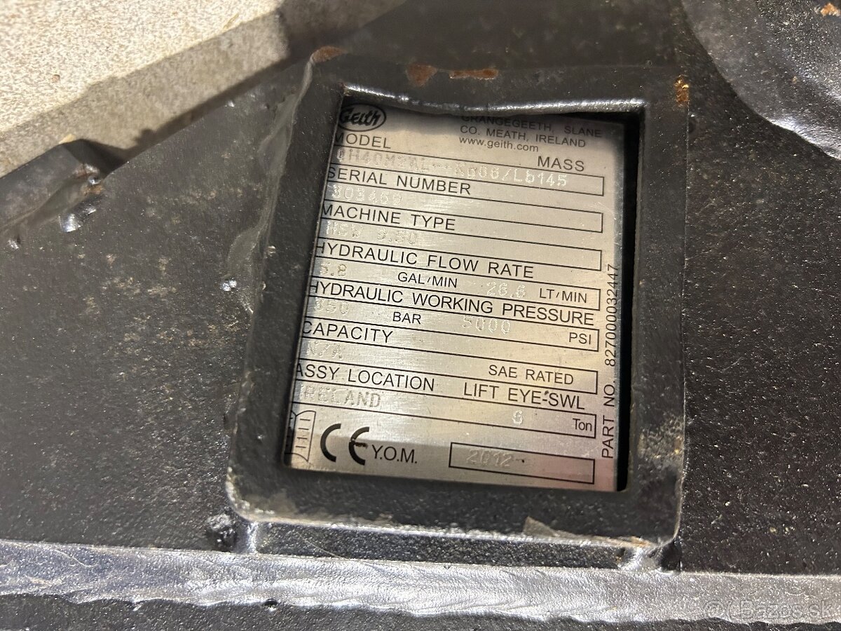 Hydraulicky rychloupinak GEITH - 2