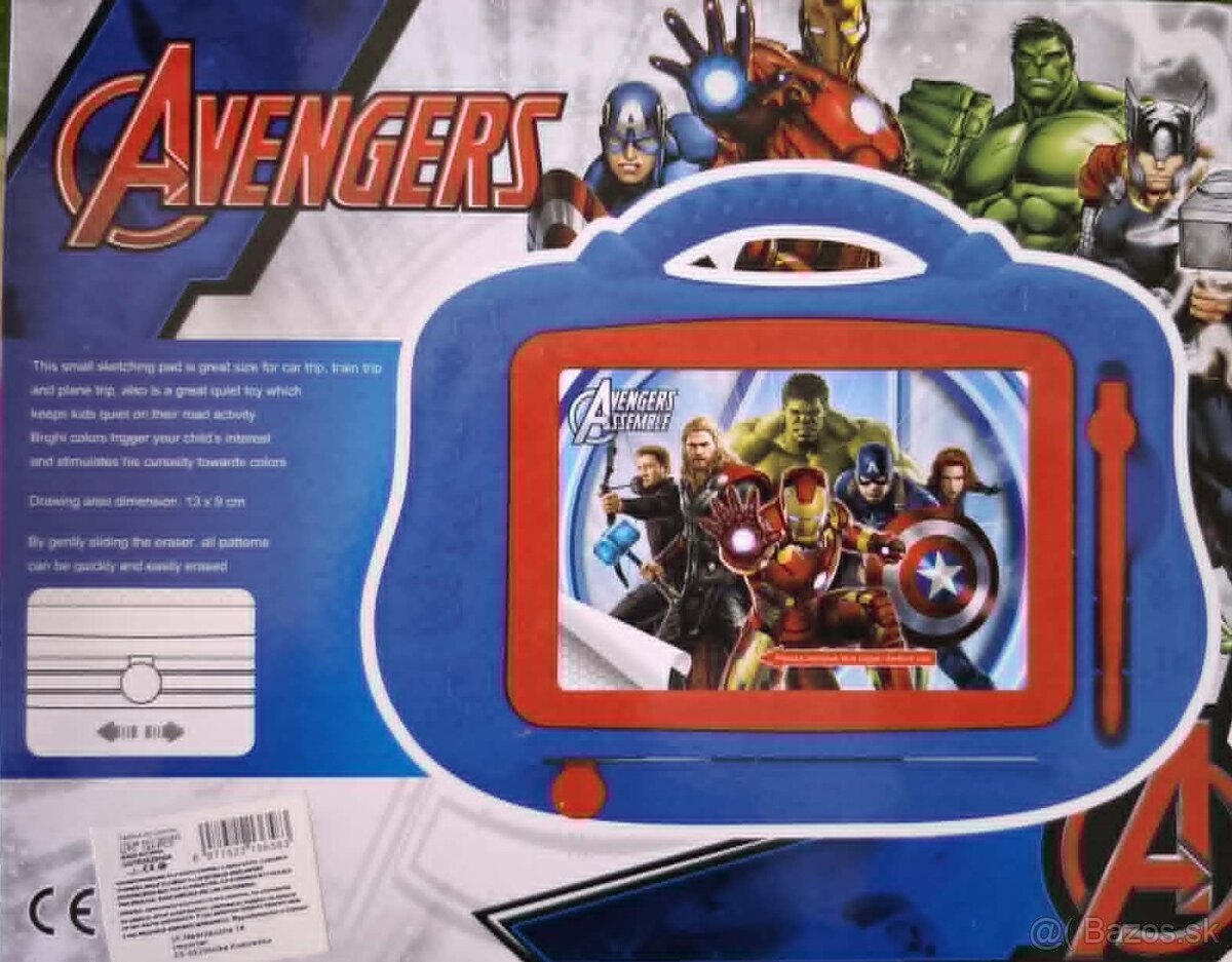 Magnetická kresliaca tabuľa - Avengers - 2