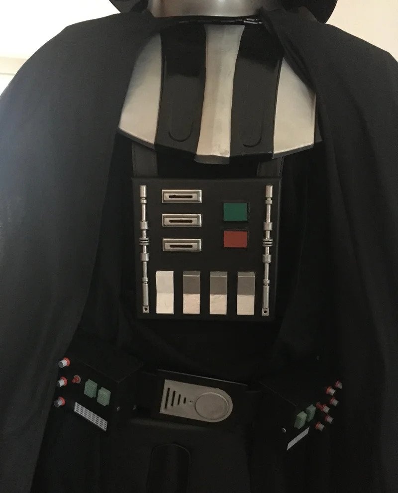 Star wars darth vader chestbox kostym - 2