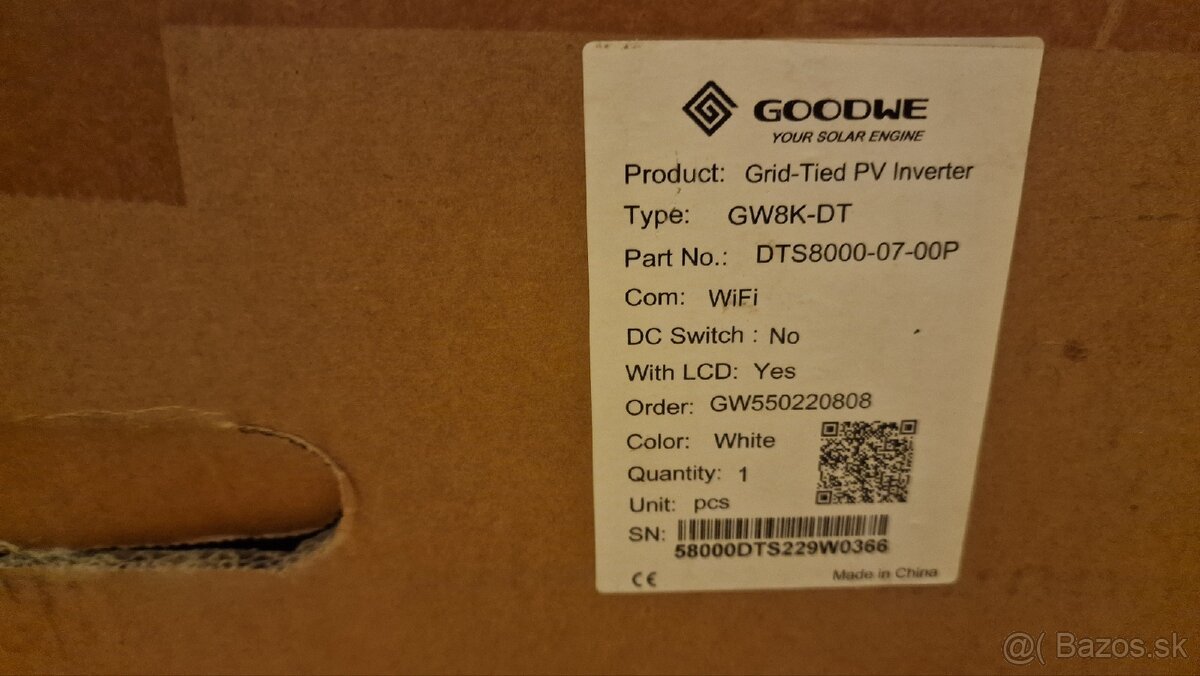 Menič GOODWE GW8K-DT 8KW - 2