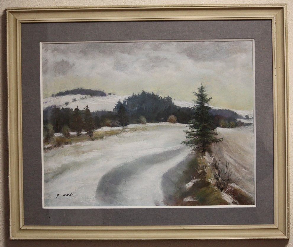 F. Král: Zimná krajina - 2