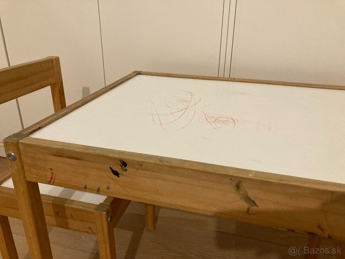 Detský stolík a stoličky IKEA LÄTT - 2