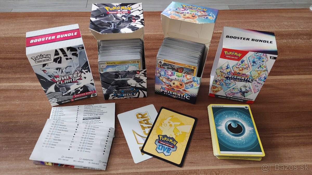 Predám original Pokemon kartičky 350ks - 2