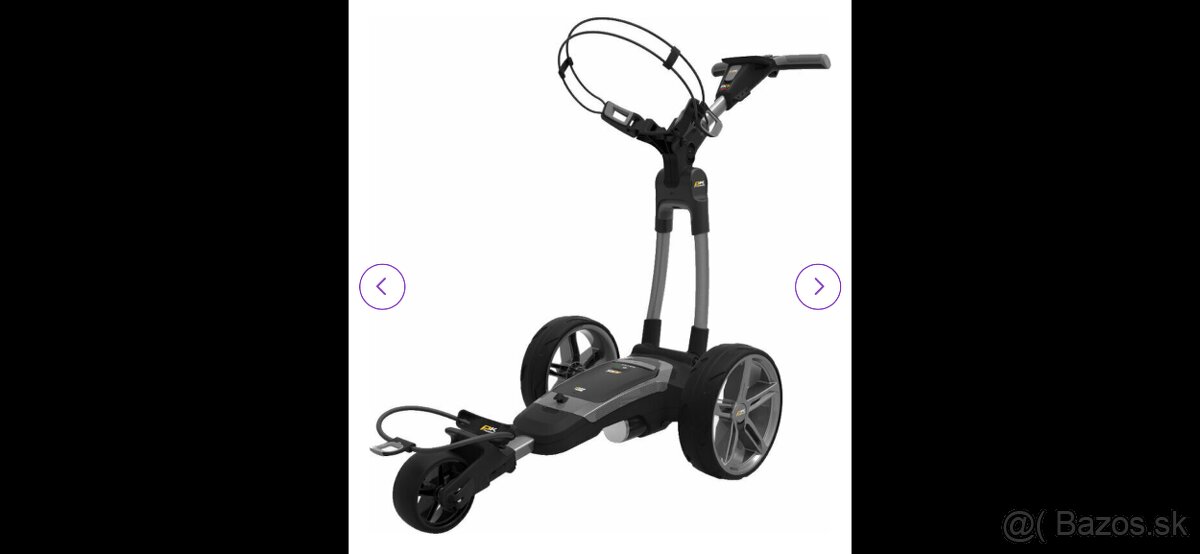 Predám novy el.vozik PowaKaddy FX7 EBS GPS Titan 36 Holes - 2