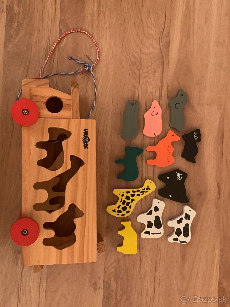 Didaktická vkladačka auto - 2