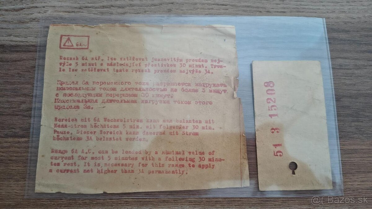 legendárny analógový multimeter Metra Blansko DU10 AVOmet - 2