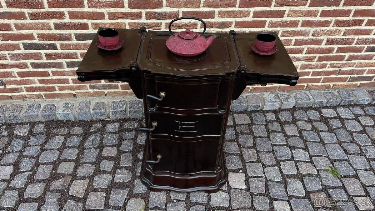 Liatinové,smaltované kachle - 2