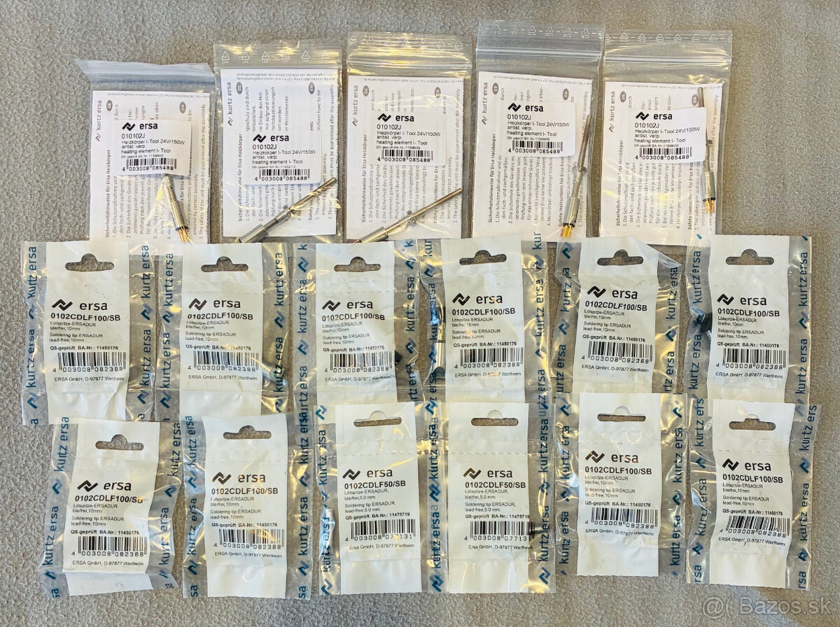 Zostava náhradných dielov ERSA - 2