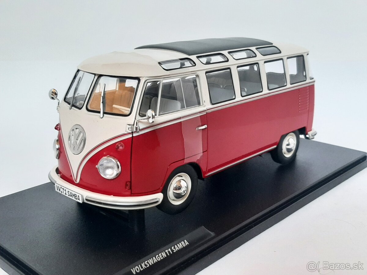 1:18 - Volkswagen T1 Samba Bus (1962) - Solido - 1:18 - 2