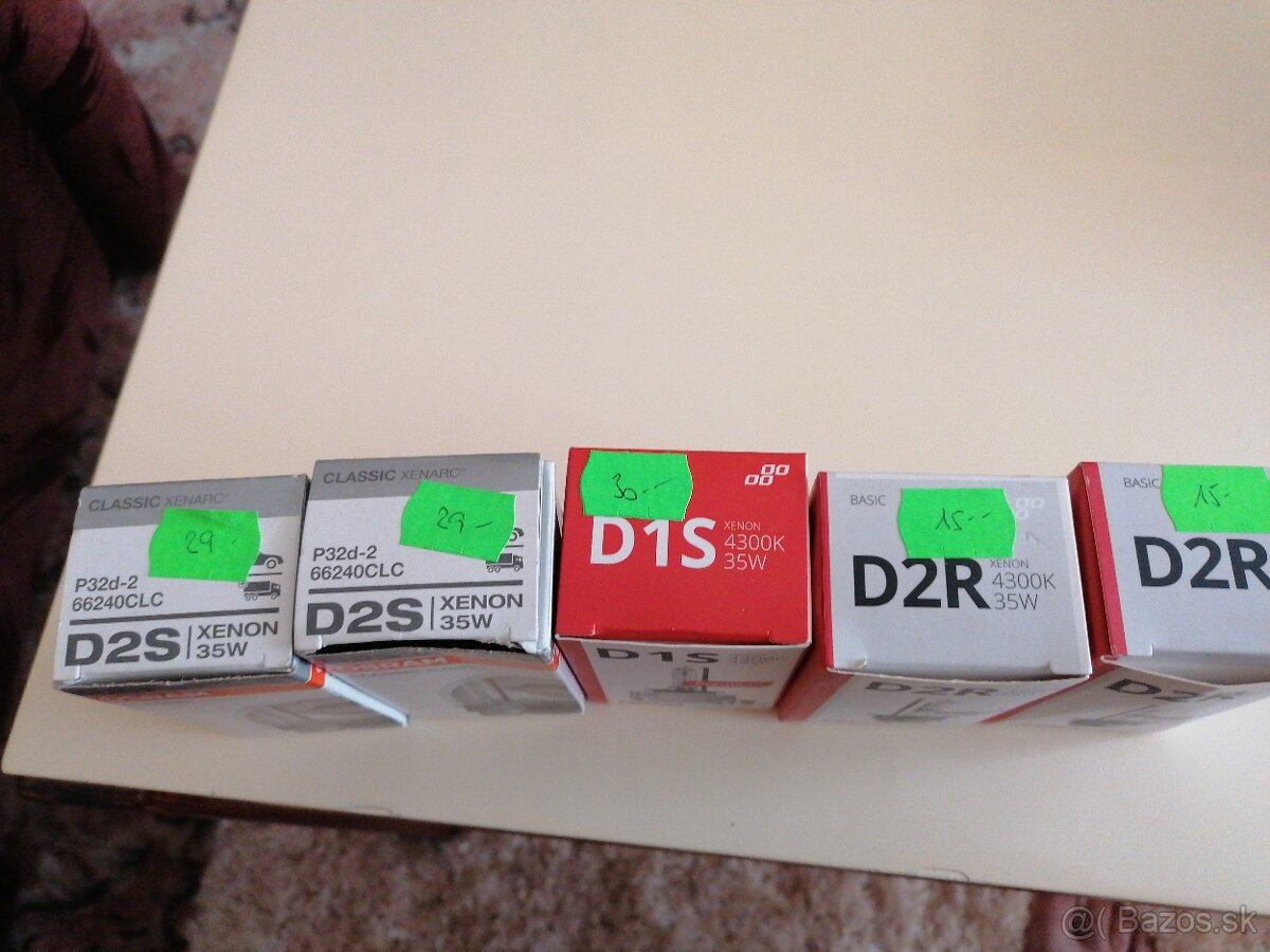 Predám xenónové žiarovky do aut D2S,D1S, D2R lacno - 2