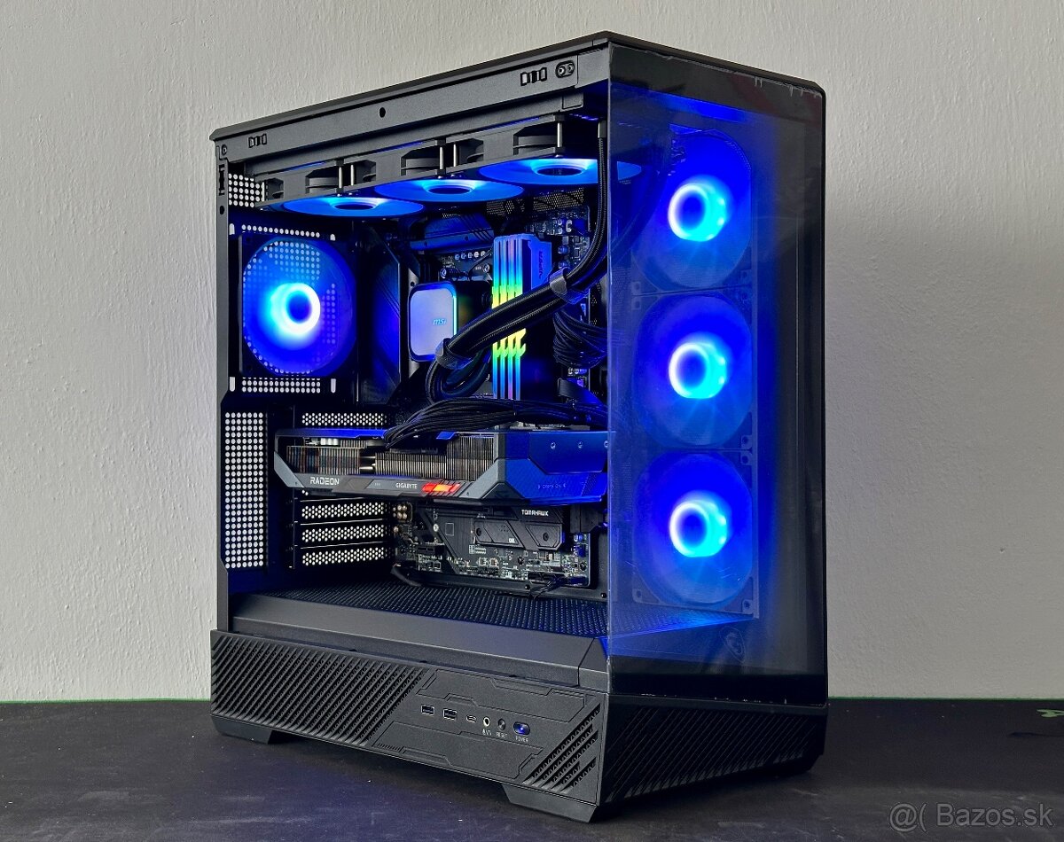 64GB DDR5 /Herný vykonný počítač R7 9800X3D, RX 9070 XT 16GB - 2