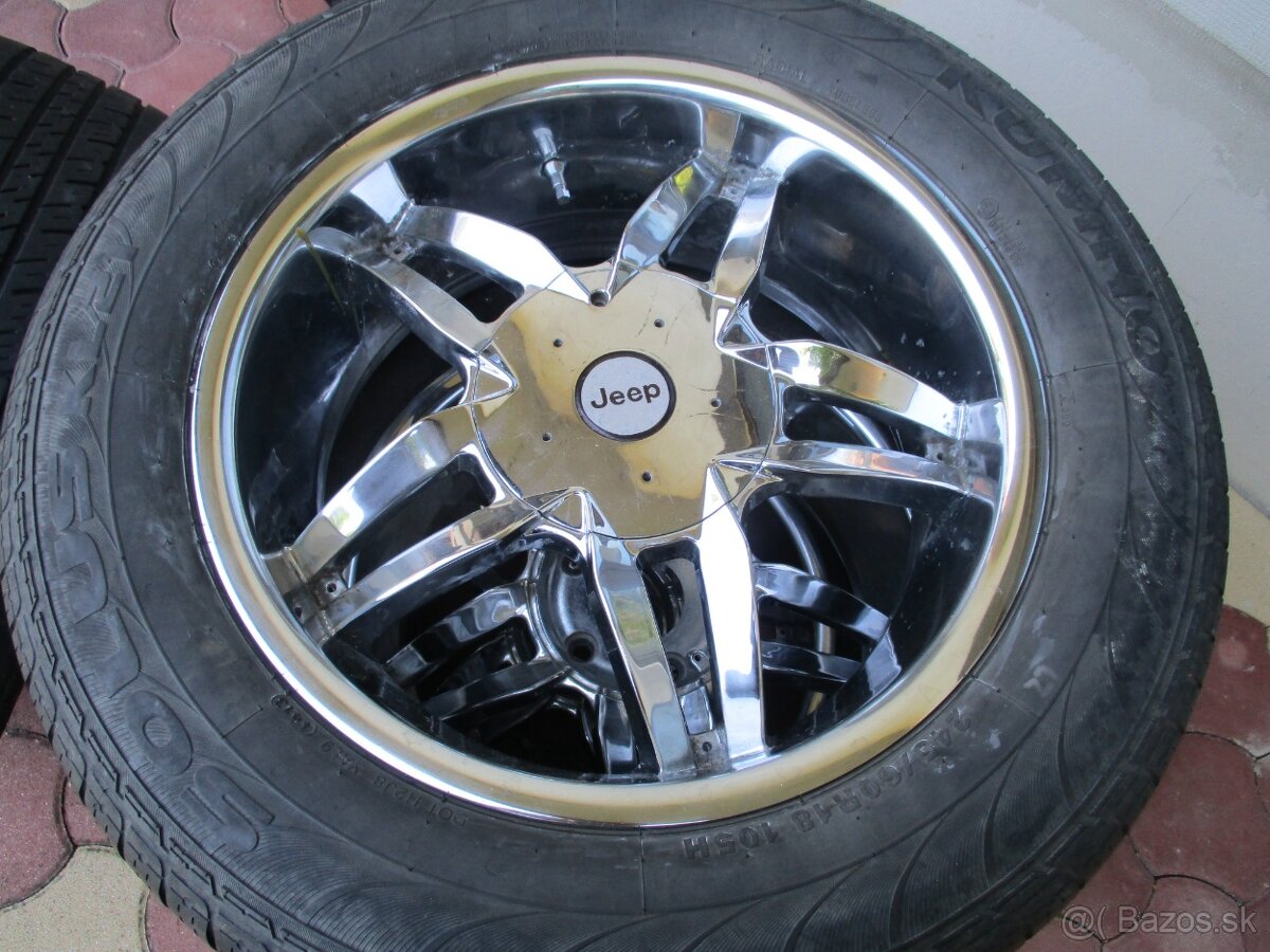 Predám chrómové disky na Jeep Grand Cherokee - 2