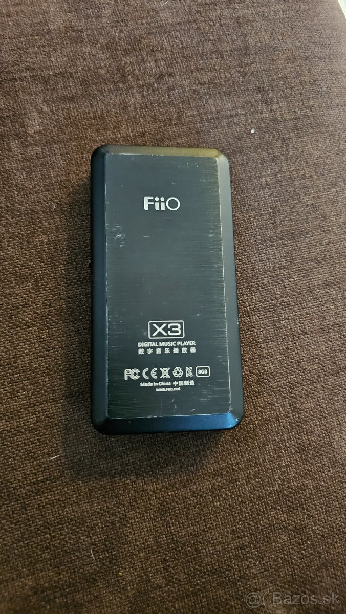 Hi-res Prenosný prehrávač Fiio X3 1 generácia - 2
