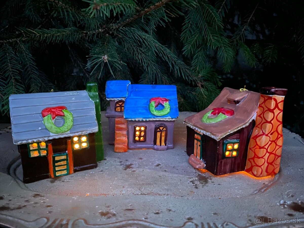 Keramické domčeky - 2