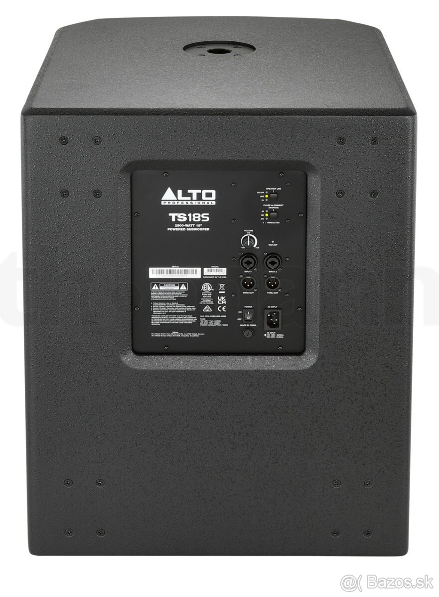 Aktivny Subwoofer Alto TS318S - 2