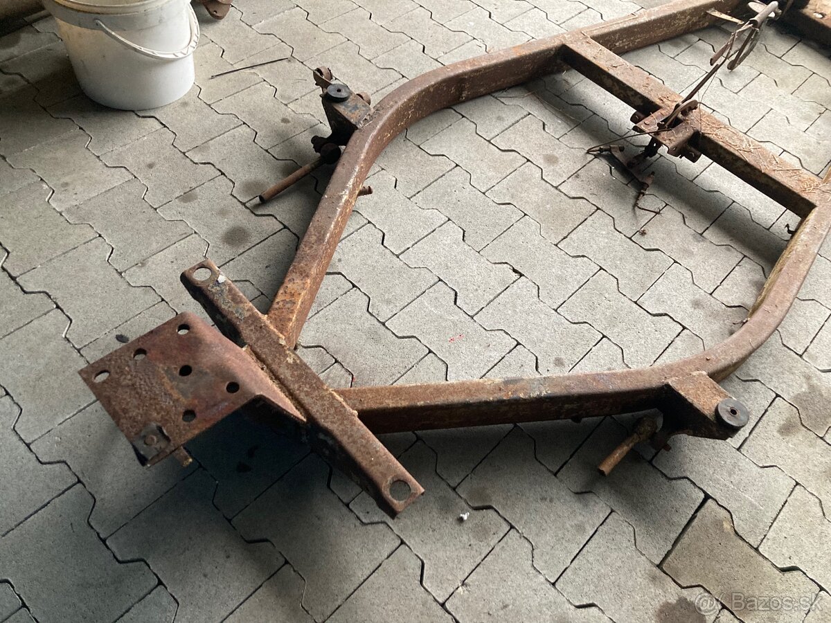 Rám podvozku IFA F9 - 2