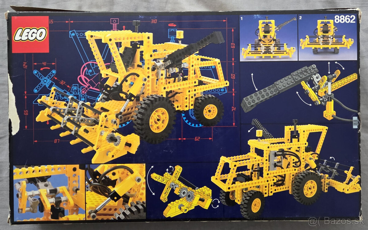 Lego Technic 8862, 80 roky, Na predaj - 2