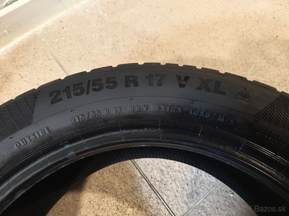 215/55 R17 zimne pneumatiky - 2