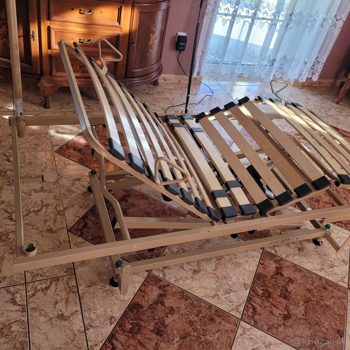 Polohovateľná elektrická posteľ - VLOŽKA BURMEIER - 2