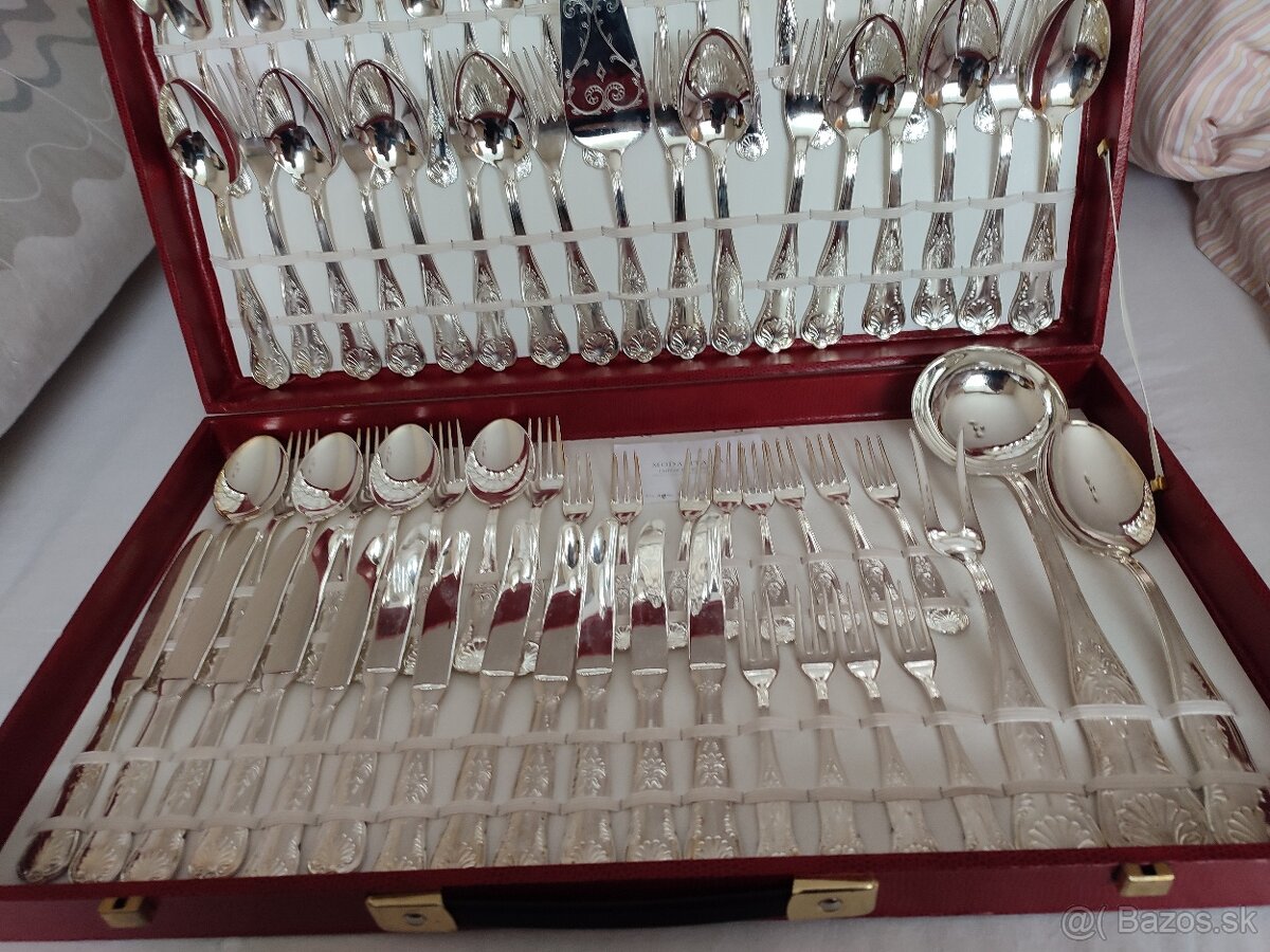 Postriebrený príbor - 2