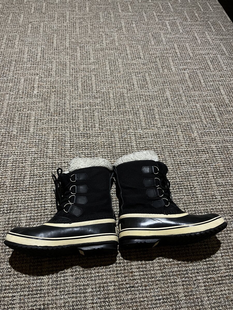 Sněhule Sorel velikost 38 černé - 2