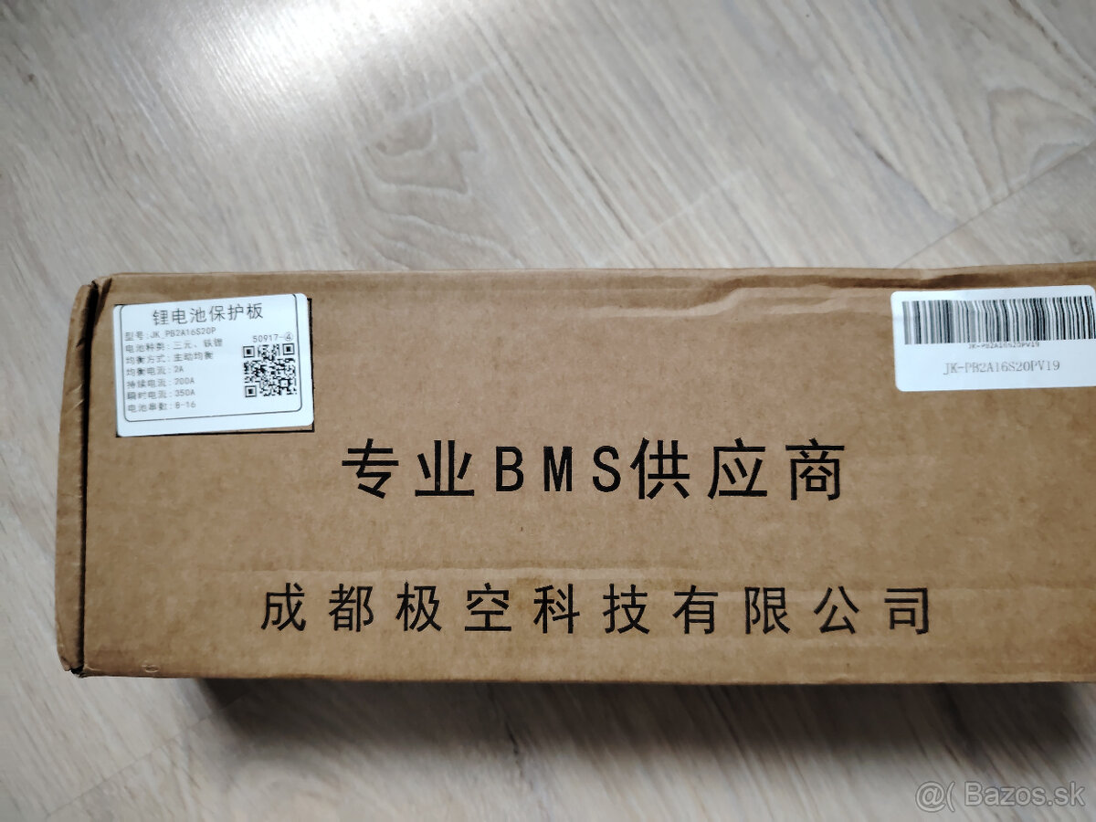 JK-PB2A16S20P BMS 200A + 2A BALACER 24V-48V V19 - 2