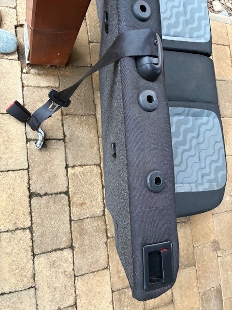 Fabia 2 sedačky zadné - 2