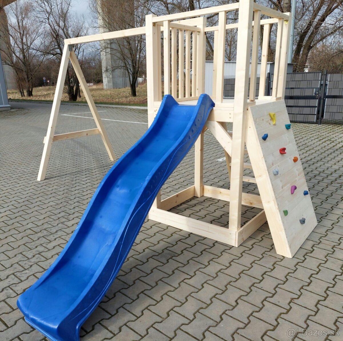 Detské ihrisko so šmykľavkou s montážou a s dovozom - 2